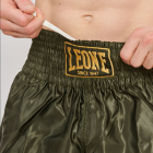 Leone - BASIC 2 KICK SHORTS - Green - Муай Тай Шорти - AB970